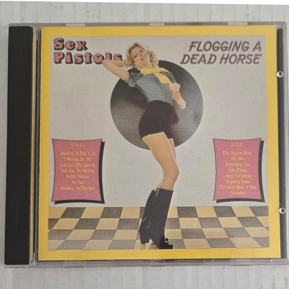 Sex Pistols Flogging A Dead Horse CD 1986 Virgin CDV 2142 UK Import Punk Rock
